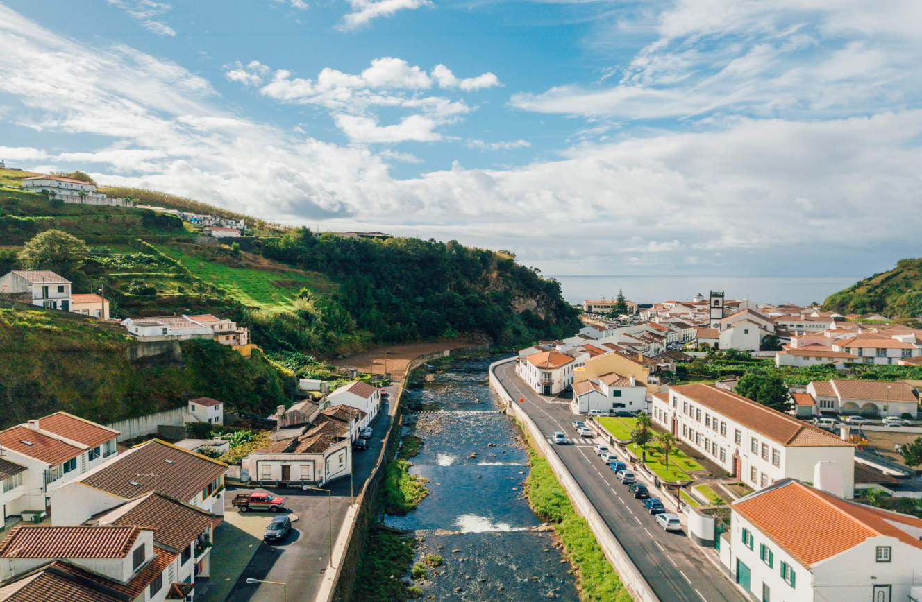 Fietsen op het Groene Eiland Sao Miguel